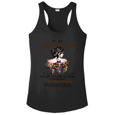 To My Badass Daughter If Fate Whispers To You You ... Dad Ladies PosiCharge Competitor Racerback Tank
