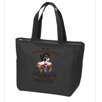 To My Badass Daughter If Fate Whispers To You You ... Dad Zip Tote Bag
