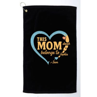 This Mom Belongs to Sophia Golf Towel