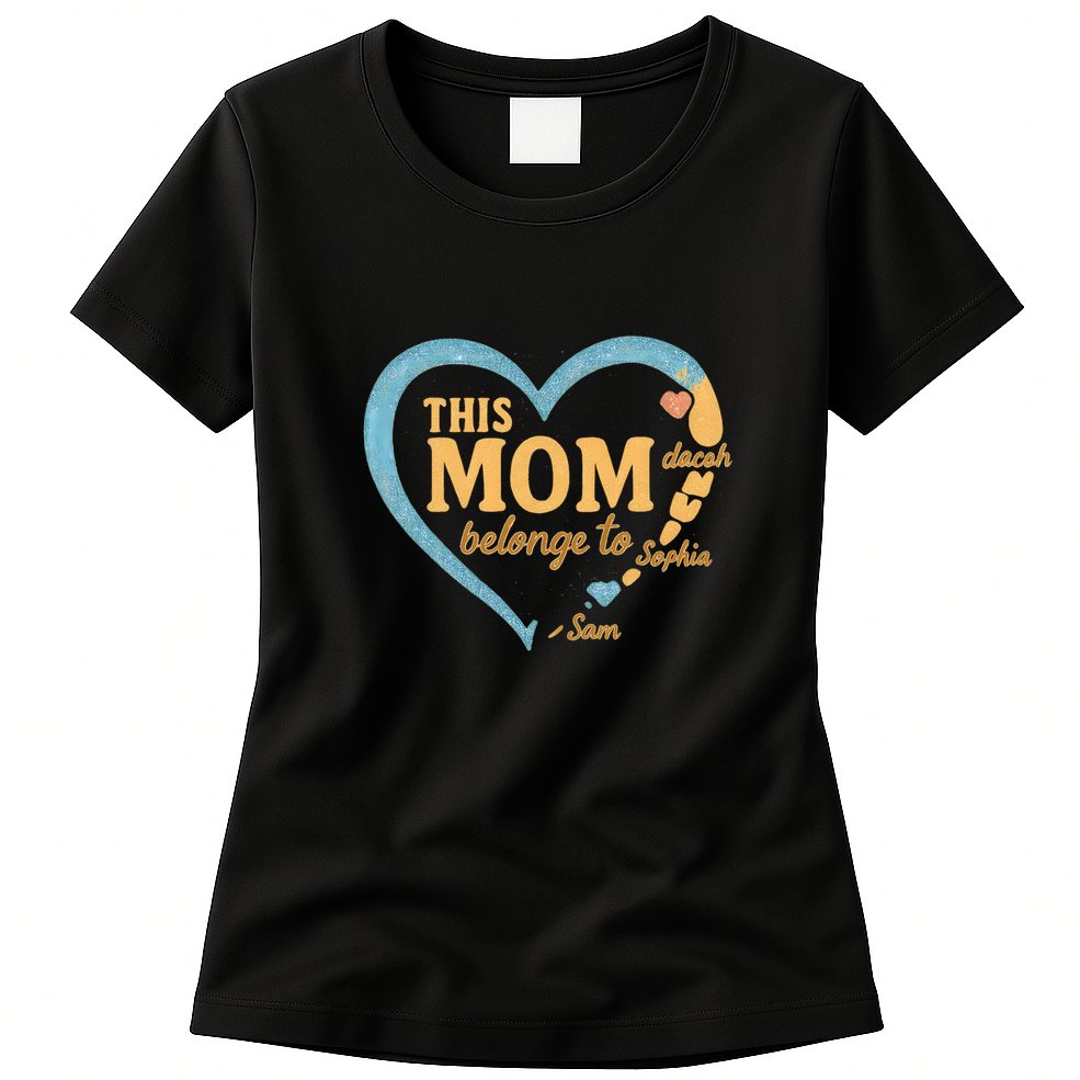 This Mom Belongs to Sophia Womens T-Shirt