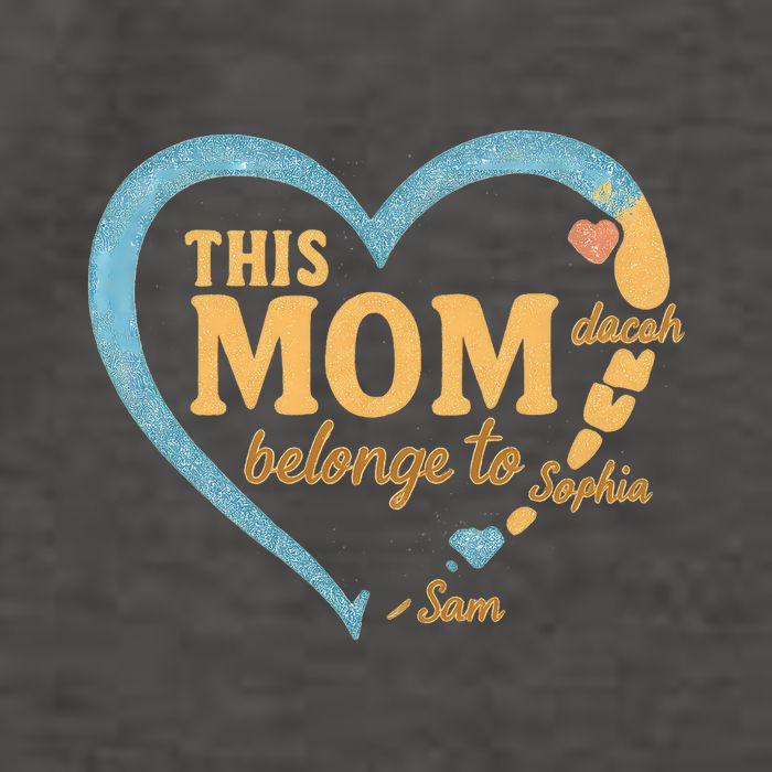 This Mom Belongs to Sophia Vector Backpack