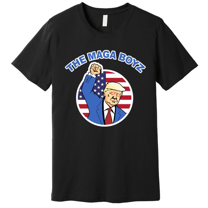 The Maga Boyz Trump Premium T-Shirt