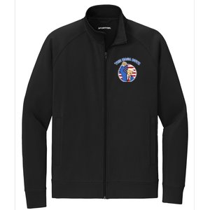 The Maga Boyz Trump Stretch Full-Zip Cadet Jacket