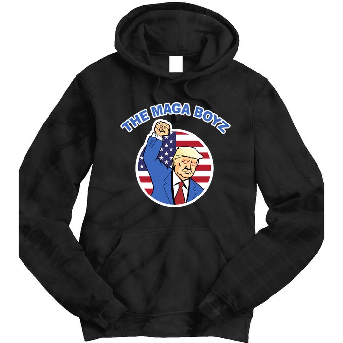 The Maga Boyz Trump Tie Dye Hoodie