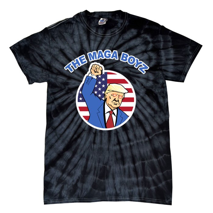 The Maga Boyz Trump Tie-Dye T-Shirt