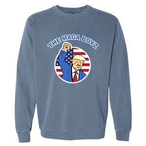 The Maga Boyz Trump Garment-Dyed Sweatshirt