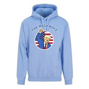 The Maga Boyz Trump Unisex Surf Hoodie