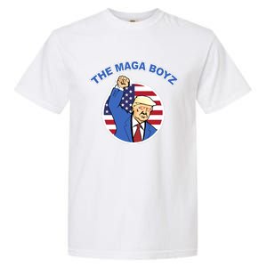 The Maga Boyz Trump Garment-Dyed Heavyweight T-Shirt