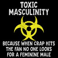 Toxic Masculinity Because When Crap Hits The Fan No One Look Daily Commute Backpack