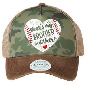 That’S My Brother Out There Baseball Sister Legacy Tie Dye Trucker Hat