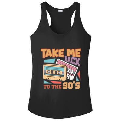 Take Me Back To The 90s Ladies PosiCharge Competitor Racerback Tank