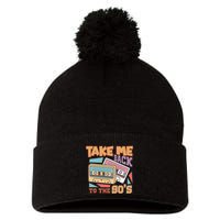 Take Me Back To The 90s Pom Pom 12in Knit Beanie