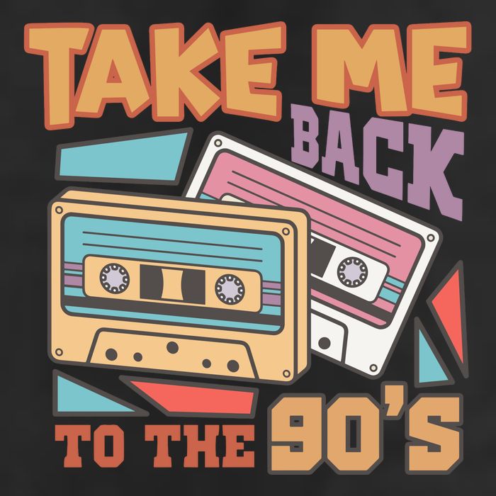 Take Me Back To The 90s Golf Towel