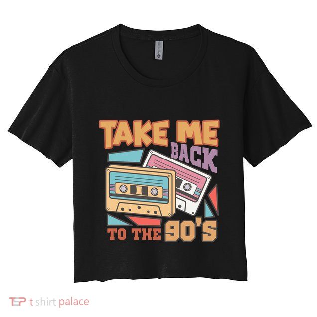 Take Me Back To The 90s Crop Top