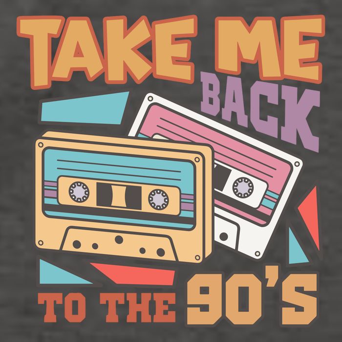 Take Me Back To The 90s Vector Backpack