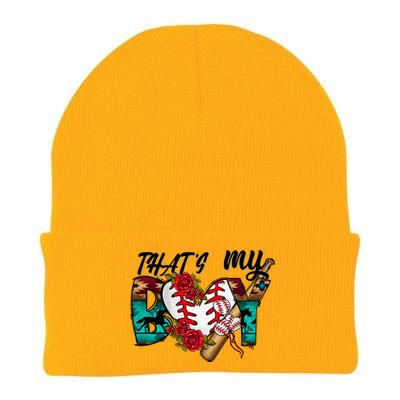 That's My Boy Cool Baseball Design Knit Cap Winter Beanie