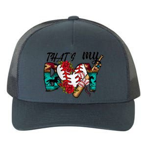 That's My Boy Cool Baseball Design Yupoong Adult 5-Panel Trucker Hat