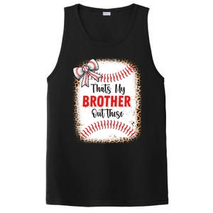 Thats My Brother Out There Baseball Lover Sister Great Gift PosiCharge Competitor Tank