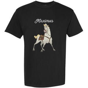 Tangled Maximus Best Horse Pose Garment-Dyed Heavyweight T-Shirt