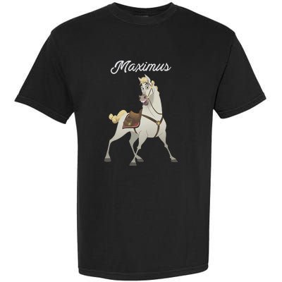 Tangled Maximus Best Horse Pose Garment-Dyed Heavyweight T-Shirt