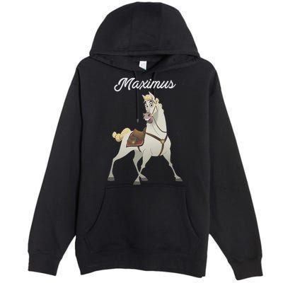 Tangled Maximus Best Horse Pose Premium Pullover Hoodie