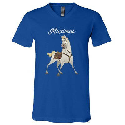 Tangled Maximus Best Horse Pose V-Neck T-Shirt