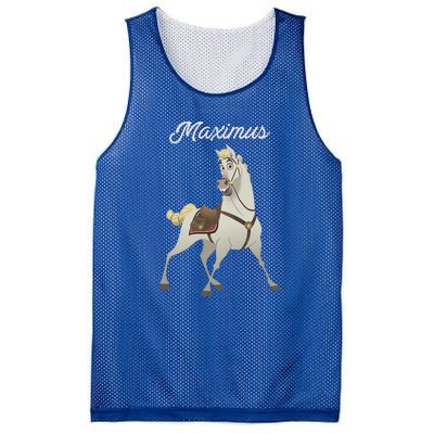 Tangled Maximus Best Horse Pose Mesh Reversible Basketball Jersey Tank