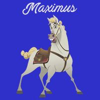 Tangled Maximus Best Horse Pose Zip Tote Bag