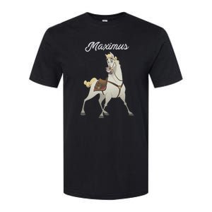 Tangled Maximus Best Horse Pose Softstyle CVC T-Shirt