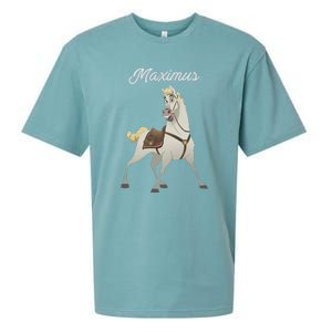 Tangled Maximus Best Horse Pose Sueded Cloud Jersey T-Shirt