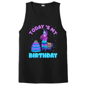 Todays My Birthday Llama Family Party Decorations PosiCharge Competitor Tank