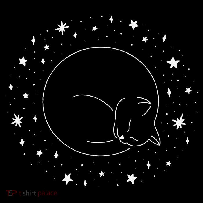 Threadless Midnightcoffee Black Cat Void Baby Bodysuit