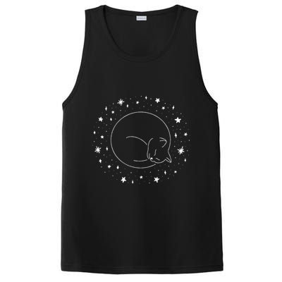 Threadless Midnightcoffee Black Cat Void PosiCharge Competitor Tank