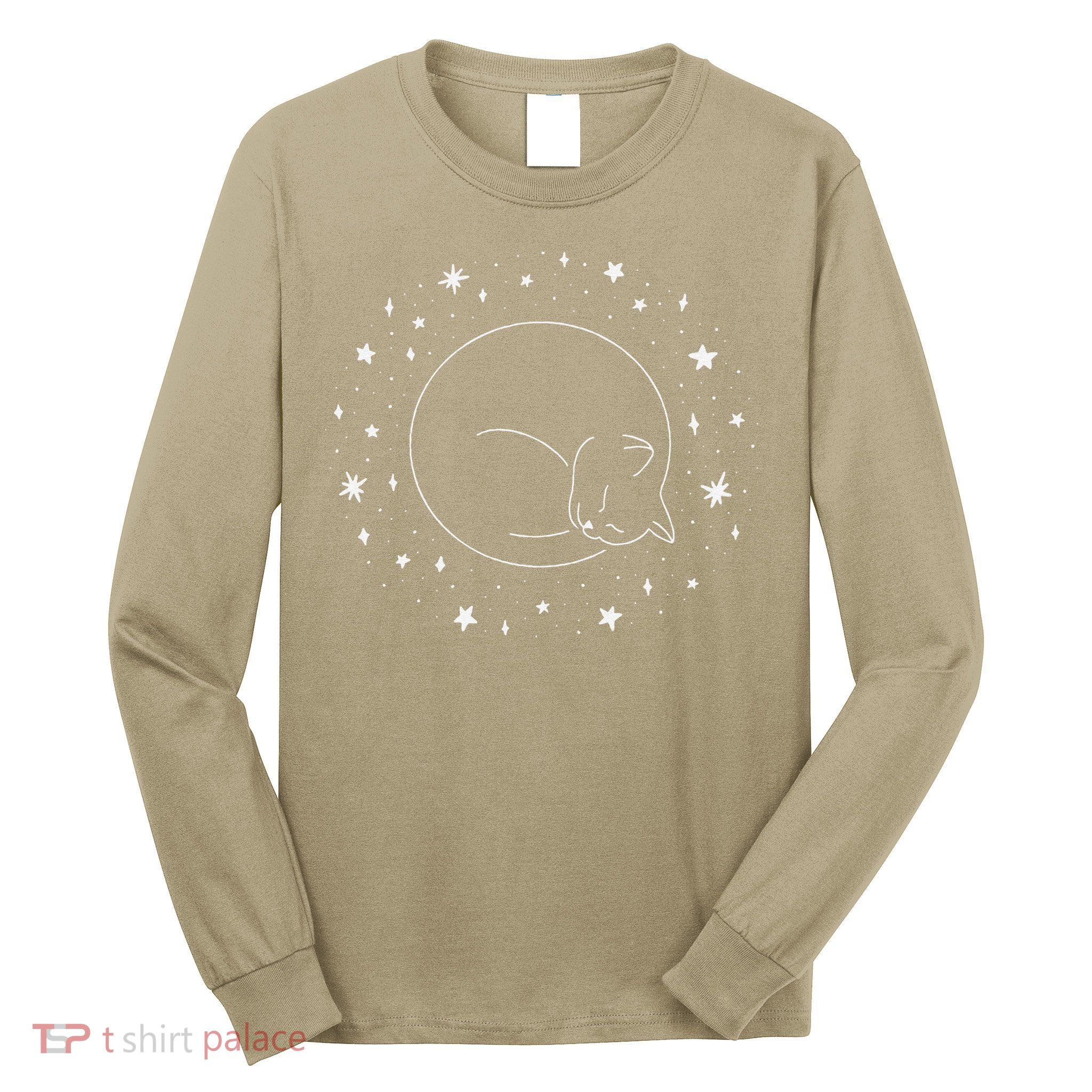Threadless Midnightcoffee Black Cat Void Long Sleeve Shirt