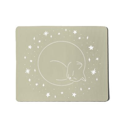 Threadless Midnightcoffee Black Cat Void Mousepad