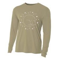 Threadless Midnightcoffee Black Cat Void Cooling Performance Long Sleeve Crew