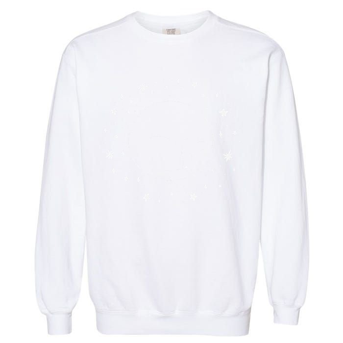 Threadless Midnightcoffee Black Cat Void Garment-Dyed Sweatshirt