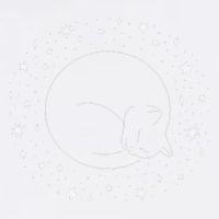 Threadless Midnightcoffee Black Cat Void Garment-Dyed Sweatshirt