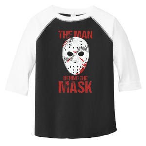 The Man Behind The Mask Lazy Halloween Costume Horror Movie Toddler Fine Jersey T-Shirt