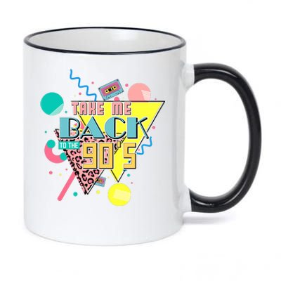 Take Me Back To The 90s Vintage Birthday Retro Style90s Lover Party 11oz Black Color Changing Mug