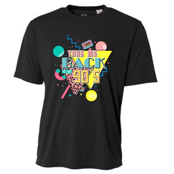 Take Me Back To The 90s Vintage Birthday Retro Style90s Lover Party Cooling Performance Crew T-Shirt