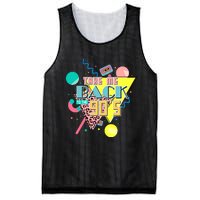 Take Me Back To The 90s Vintage Birthday Retro Style90s Lover Party Mesh Reversible Basketball Jersey Tank