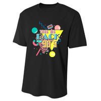 Take Me Back To The 90s Vintage Birthday Retro Style90s Lover Party Performance Sprint T-Shirt