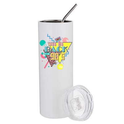 Take Me Back To The 90s Vintage Birthday Retro Style90s Lover Party Stainless Steel Tumbler