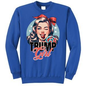 Trump Messy Bun Trump 2024 Election Gift Sweatshirt