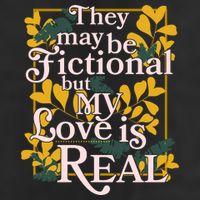 They May Be Fictional By My Love Is Real Beanie
