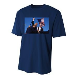 Trump Meme Butler Pennsylvania Trump Rally Today Trump 2024 Performance Sprint T-Shirt