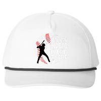 Thats My Brother Out There Baseball Big Bro Sibling Snapback Five-Panel Rope Hat