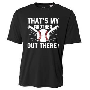 That's My Brother Out There Baseball Player Cooling Performance Crew T-Shirt