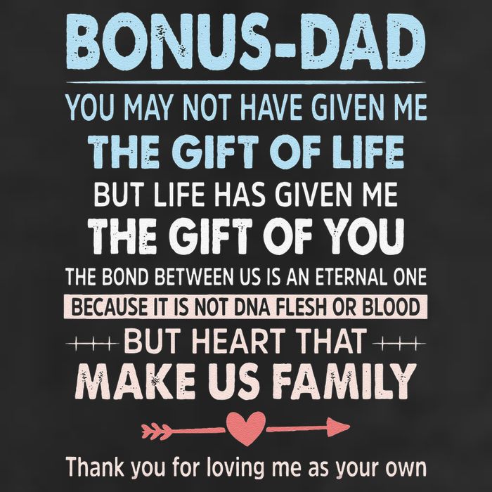 To My Bonus Dad Gift For Father Fathers Day Adult Drive Performance Visor